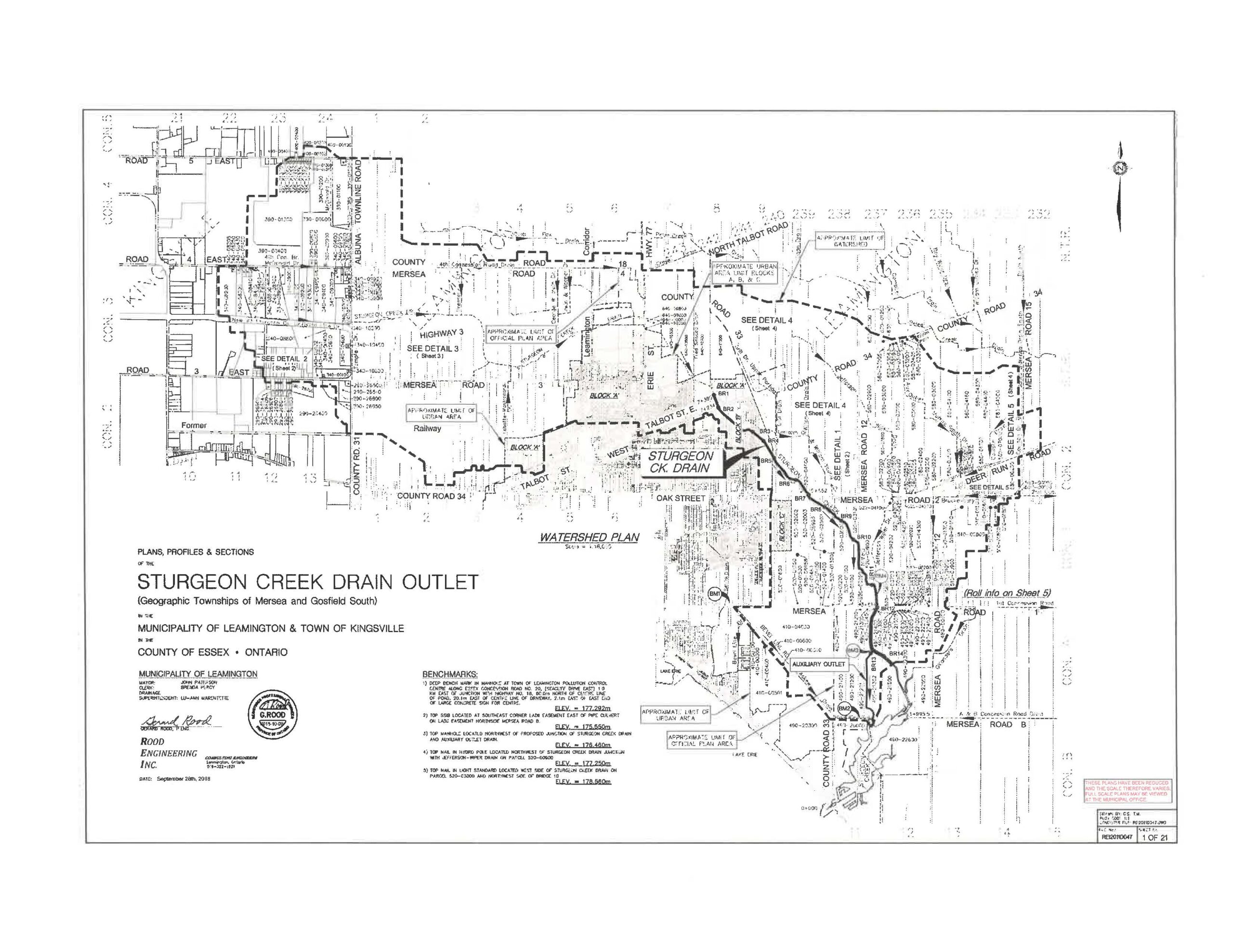 Sturgeon Creek Drain Outlet